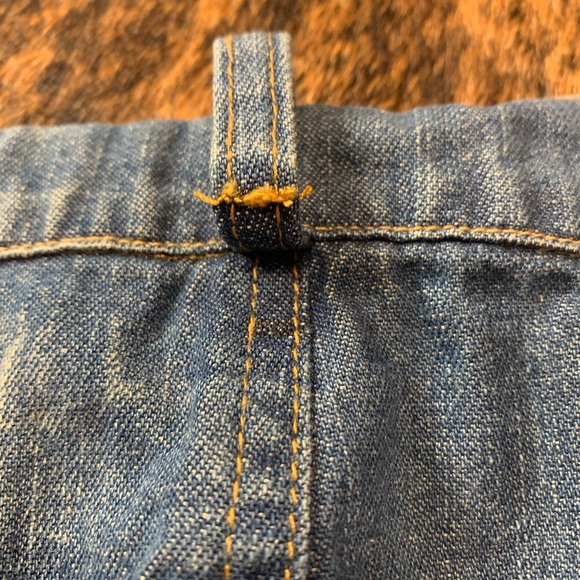 Cattlelac blues size medium denim mini skirt with small pocket - Picture 10 of 10